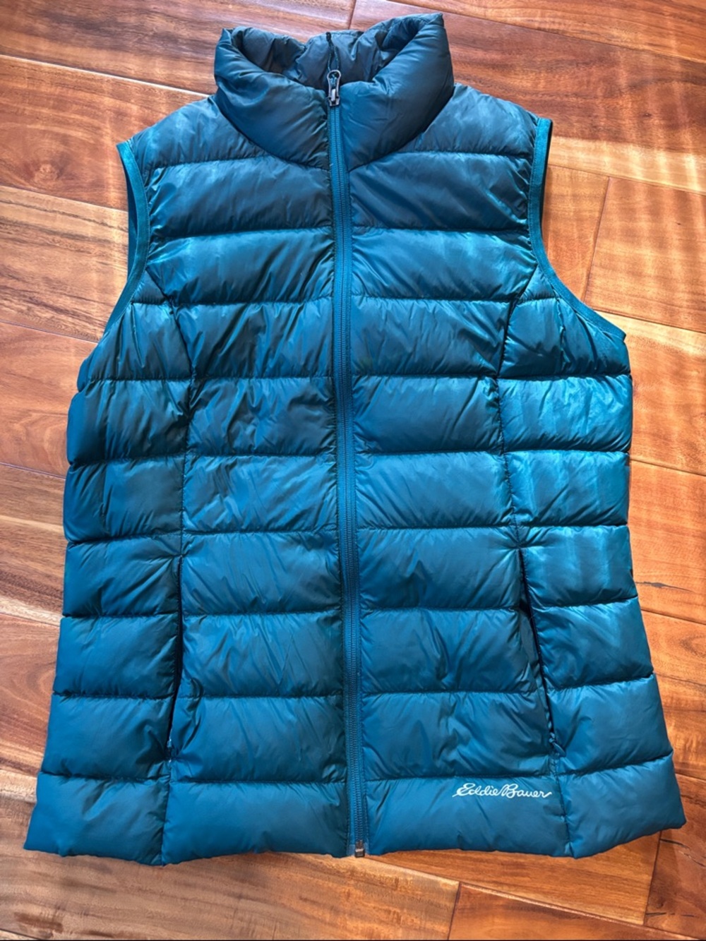 Eddie Bauer Women’s Teal Puffer Vest